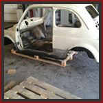 Fiat 500 Restauration - Porsche Hannover Sportwagen